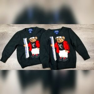 Polo Ralph Lauren teddy sweaters.